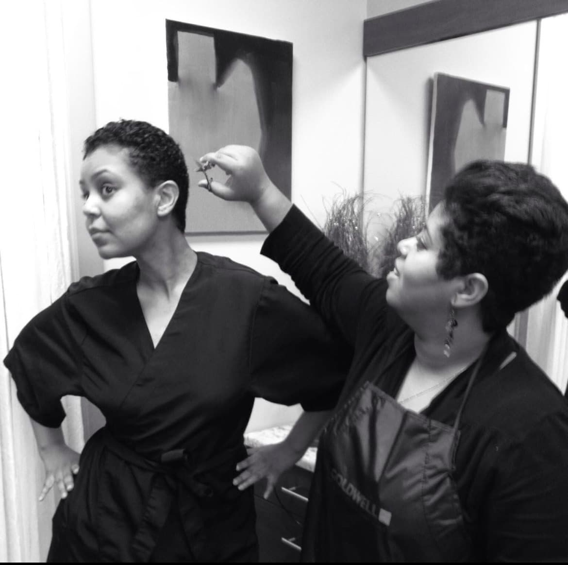 Rodas, Owner of Abenezer Hair Studio
